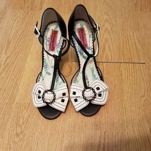 Betseyville t-strap heels by betsey johnson